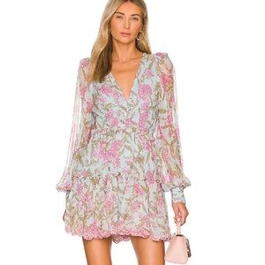 HEMANT AND NANDITA Floral Dress Size M